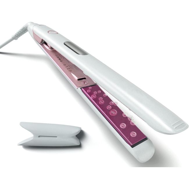 Professional Smart Tourmaline Ceramic Flat Iron Hair Straightener Curler Ionic