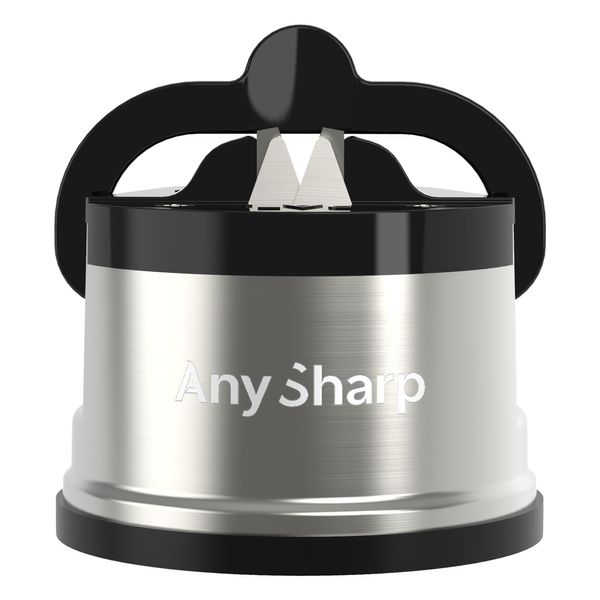 AnySharp Pro knife sharpener (metal) with suction cup