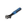 GEDORE Single open-ended adjustable spanner, AF 25 mm (1"), Scale, Phosphated, Plastic grip, 60 S 8 JP