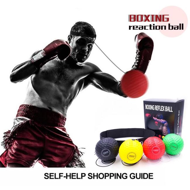 Boxing Reflex Ball Bouncy Fight SpeedBall Level Boxing Ball with