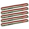 Proxxon 28579 Silicon carbide sanding belts for BSL 115/E, 180 grit, 5 pcs. , Red