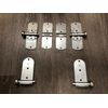 10 PCS Diamond 1" Roller/ Hinge Kit- Roll up Door- Bottom Panel Replacement