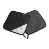 Lurch 70091 Potholder / Dinner Mat Set of 2 Black