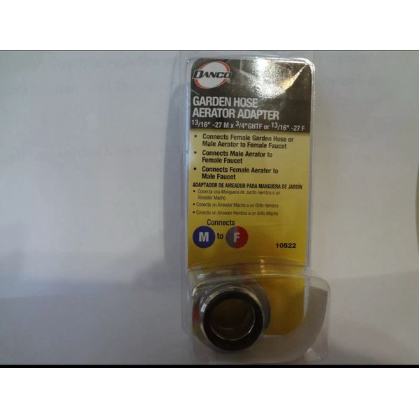 Danco Garden Hose Aerator Adapter  #10522