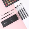 DUcare Eye Shadow Brush, Set of 6, Eye Makeup, Dedicated Brush, Natural Horse Hair, Makeup Brush, Super Soft, Premium Makeup Brush, Attractive Eyes, Makeup Tool, Black