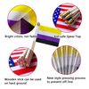 TSMD Nonbinary NB Pride Stick Flag Small Mini Hand Held LGBT Flags,5x8 Inch,12 Pack