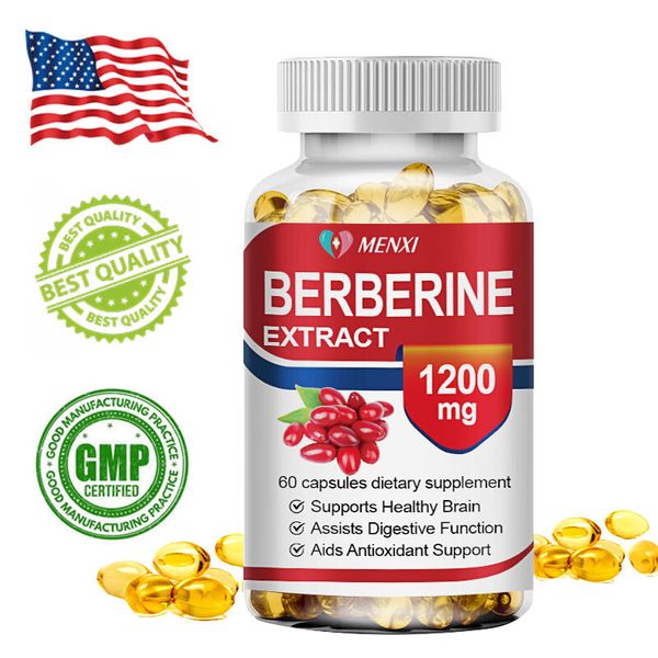 Berberine Extract Support 1200mg per Serving - High Absorption For Heart Health