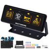 MICTUNING Wireless 4 Gang Switch Panel, ON-OFF Circuit Control Relay Switch Box 