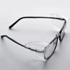 [XIXIAN] Hay Fever Glasses Size, Dustproof, Pollen Protection, Side Shield Wings for Metal Frame Protective Glasses [4 Pieces] L/S (L)