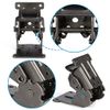 Skelang 2 Pcs Folding Brakcet 0°-90°-180°, Table Foldable Hinge, Self Lock Extension Support for Table, Workbench, Sleeping Platform