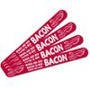 Poems are Hard Bacon Double-Sided Nail File Emery Board Set 4 Pack