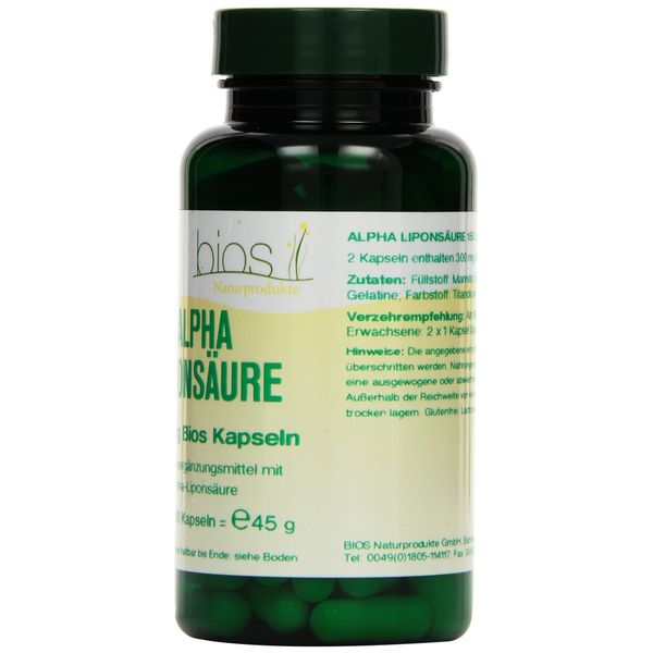 Bios Alpha Lipoic Acid 100 Capsules 45 g