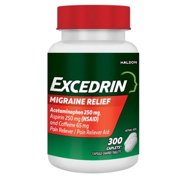 Excedrin Migraine Caplets (300 ct.) EXP 08/26+
