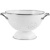 Calypso Basics by Reston Lloyd Powder Coated Enameled Colander, 1.5 Quart, White