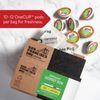 Organic Rainforest Blend Coffee Pods 80 Count Medium Dark Roast Keurig Compat...