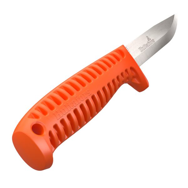 Craftsman Knife HVK Organic Sustainable Version by Hultafors I Environmentally Friendly Utility Knife with Ergonomic Handle and Carbon Steel Blade I with Practical Holding Hole I 385050