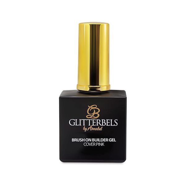 Glitterbels Brush On Builder Gel Polish - Cover Pink 17ml