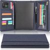 Trifold Blue Notebook Cover Waterproof A5 Size Organizer For Rocketbook Moles...