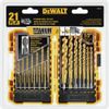 DEWALT DW1361 Titanium Pilot Point Drill Bit Set, 21-Piece [並行輸入品]