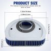 2946199 For Harley Road King Electra Blue Air Filter Cleaner Element Replacement