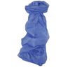 Pashmina & Silk Pure Raw Silk Long Scarf Saigon Lua Van Weave Blue