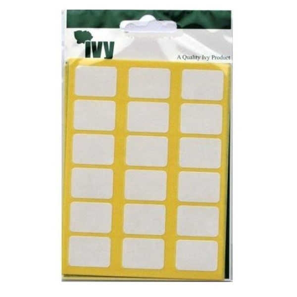 White Self Adhesive Labels 16x22 232240