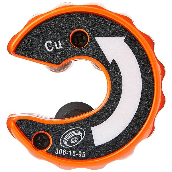 Bahco 306-15 Pipe Slice Tube Cutter, Black/Orange, 15 mm