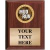 Crown Awards Mud Run Plaques - 5x7 Customized Mud Run Trophy Plaque Prime