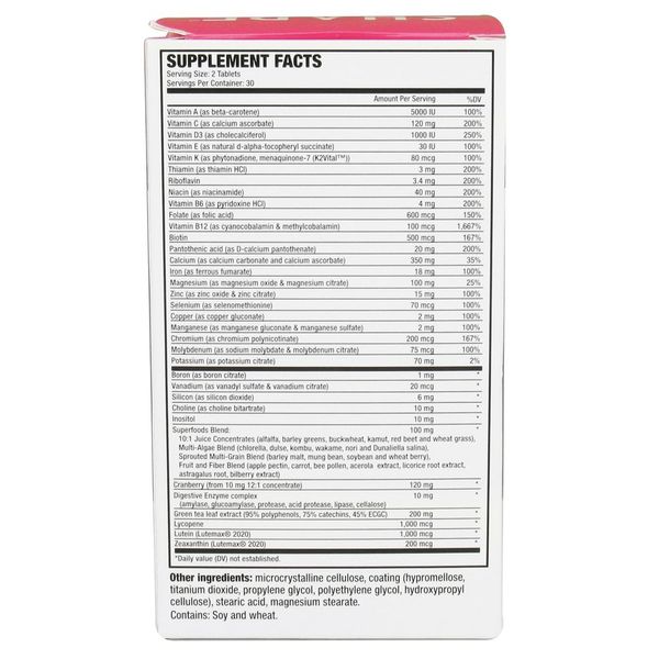 Shape Womens Active Multi-Vitamin, 60 Count