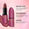 6 Colors Matte Lipstick Set Petansy Long Lasting Waterproof Velvet Lipstick Kit Velvet Smooth Lipstick Gift Set with Gift Box