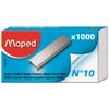 Maped N°10 Grau Staples, 1000 per box, Premium Quality for Optimum Stapling Performance