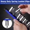 6PC Magnetic Socket Organizer Sets Aluminum Alloy Socket Rail Holder