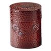 Aizu Lacquerware Kamakura Chrysanthemum Tea Caddy