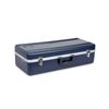 Crossrock Alto Saxophone Rectangular Case-Strong ABS Molded with Single strap