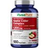 NusaPure Apple Cider Vinegar Complex - 180 Veggie Caps - Organic ACV