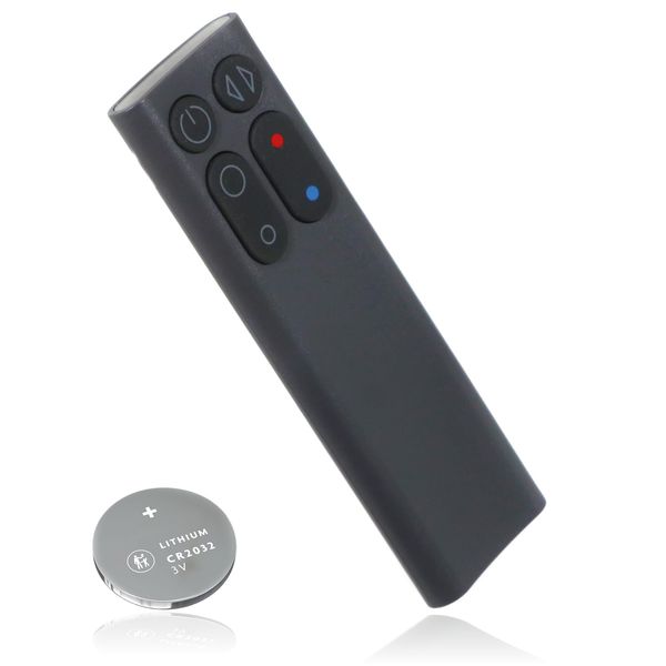Remote Control compatible with Dyson AM04 AM05 Fan Heater 922662-06 + Battery