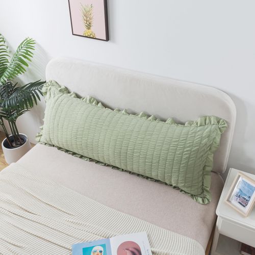 KAIANG Pack of 1 Body Pillow Covers Set Cushion Cases Pillowcases for Sofa Bedroom 20 x 54 Inch 51 x 137 cm (Green, Body)