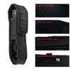 4-Pack Flashlight Holster Carry Case Holder for 5"-7" Flash Light