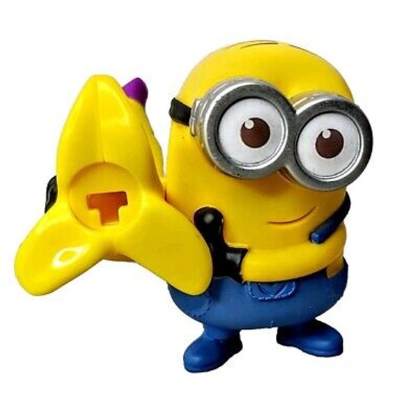 3" Minions Minion Despicable Me 3 Banana Launcher McDonald's Toy Figure 2017