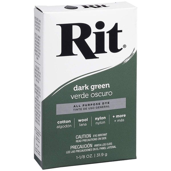 Rit Dye Powder-Dark Green, Fabric, Multi, 1