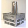 Wood Burning Fireplace Square Top Termination w/Slip Section Chimney Termination
