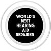 World's Best Hearing Aid Repairer PopSockets PopGrip for MagSafe