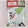 Holiday Time PETS Christmas Decor Vinyl 60" x 102”White Rectangle Tablecloth