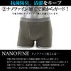 KEEP GUARD Men's Boxer Shorts, Urinary Incontinence Design, Nano Fine Processing (Black, L)