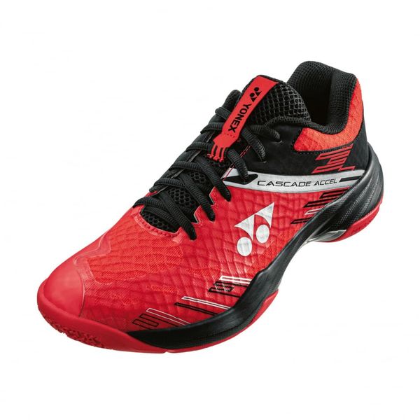 Yonex Badminton Shoes, Power Cushion Cascade Axle, red/black (053)