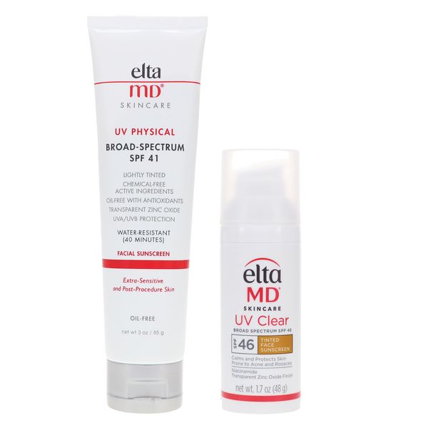 EltaMD UV Clear Broad Spectrum SPF 46 Tinted Face Sunscreen 1.7 oz & UV