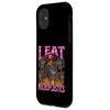 I Eat Microplastics Funny Cat Meme Bootleg Graphic Case for iPhone 11