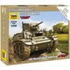 Zvezda Model Kit - US Light Tank M3A1 Stuart - 1:100 Scale
