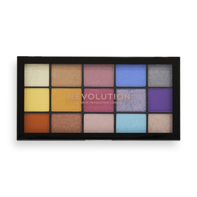 Makeup Revolution, Reloaded Lidschattenpalette, Spirited Love, 15 Farbtöne, 16.5g