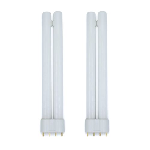 lumenivo Replacement for OttLite T18330 18W Bulbs PL Bulb 2G11 Base 4 Pin Light Bulb 18W 3000K Warm White - Perfect for Table Lamps, Floor Lamps, Task Lights - 2 Pack